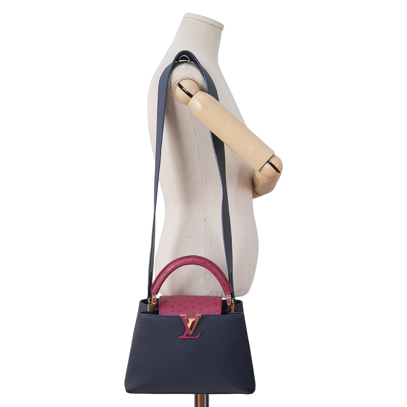 LOUIS VUITTON(USED)루이비통 N83103 오스트리치 카퓌신 BB